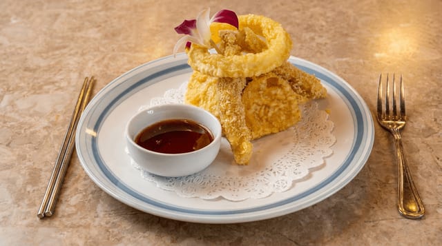 Chicken Tempura Appetizer.